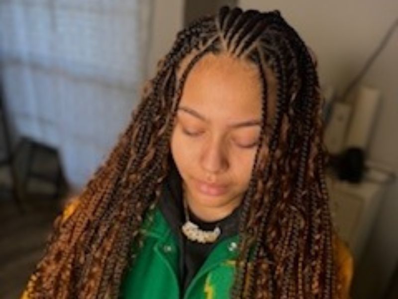 Versatile boho tribal braids