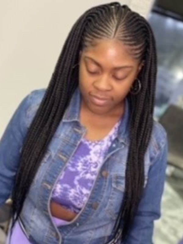 CORNROWS Tribal braids