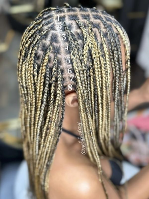 Extra small knotless