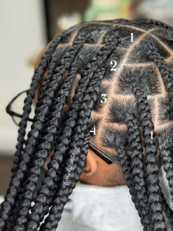 Discover Our Secrets to Taking Care of Your Braids: The Power of Large Knotless